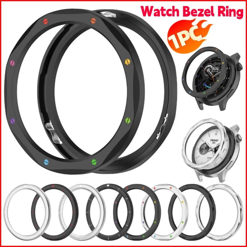 Xiaomi Smartwatch S4 Accessories - Metalen Bezel Ringen Voor Xiaomi Horloge