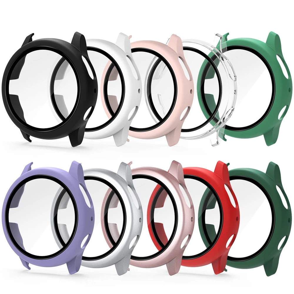 Smartwatch Icon - Gehard Glazen Behuizing Voor Samsung Galaxy