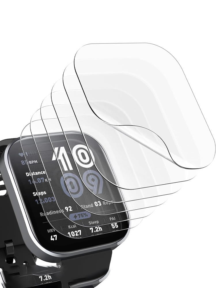 Smartwatch Icon - Screenprotector voor Amazfit bip 6-hoes Smartwatch-accessoires