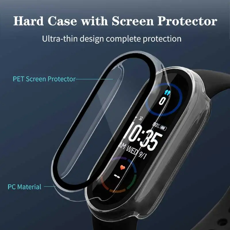 Gehard glas + pc-hoes voor Xia - Smartwatch Icon recensie en prijs