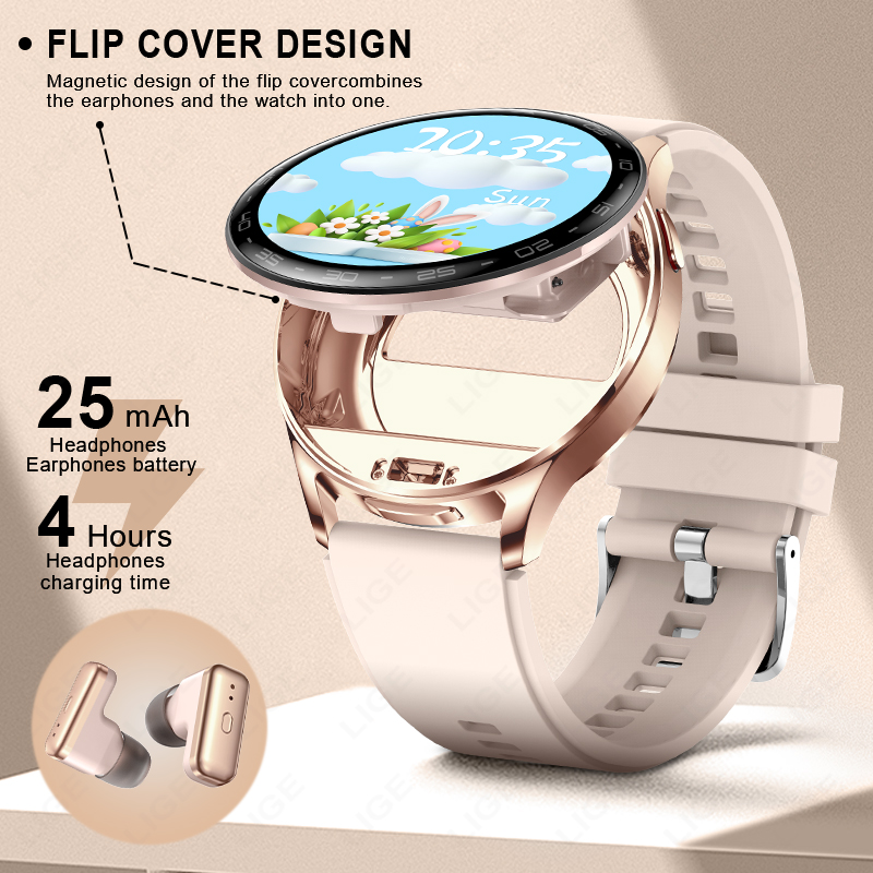 LUIK 2-in-1 TWS-headset Smart  - Smartwatch Headset recensie en prijs