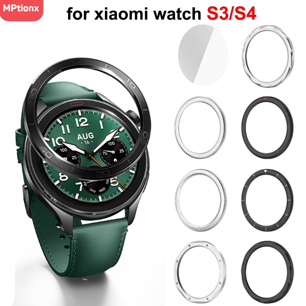Metalen Bezel Ring Voor Xiaomi - Xiaomi Smartwatch S4 Accessories recensie en prijs