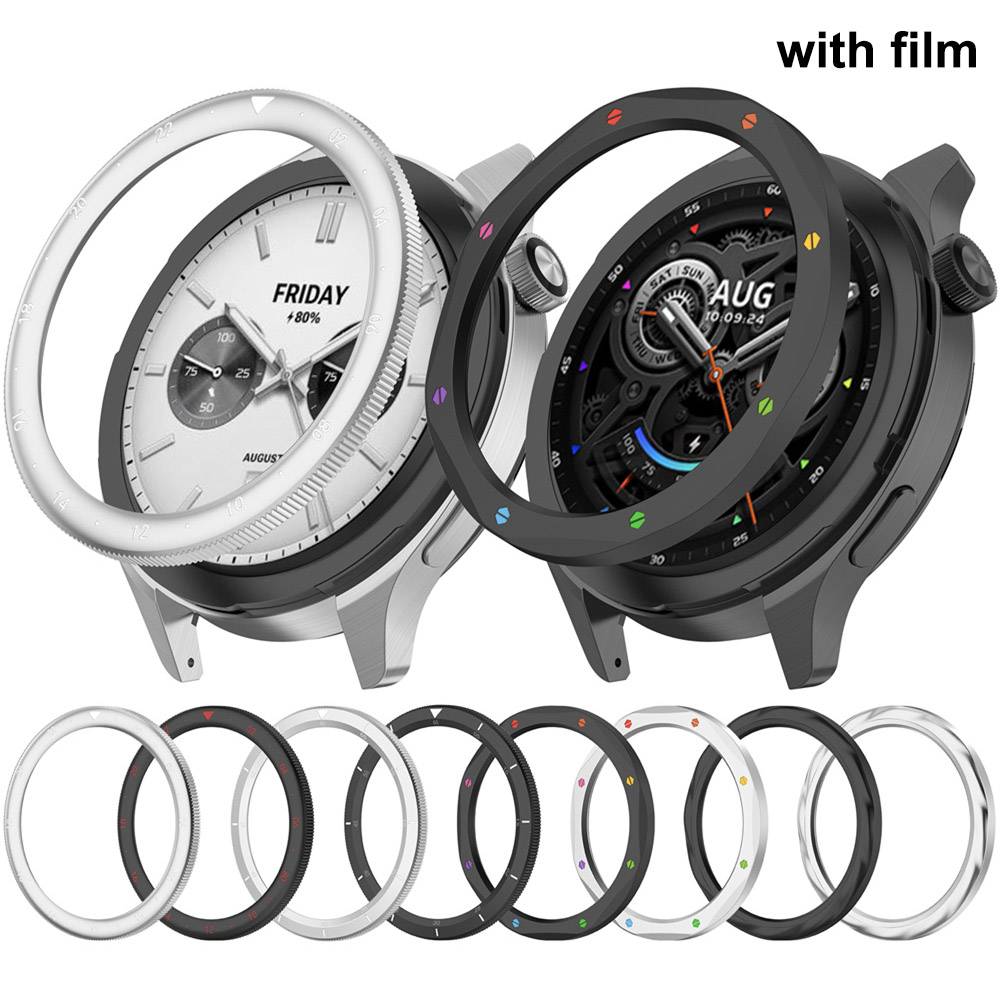 Metalen Bezel Ring Voor Xiaomi - Xiaomi Smartwatch S4 Accessories recensie en prijs