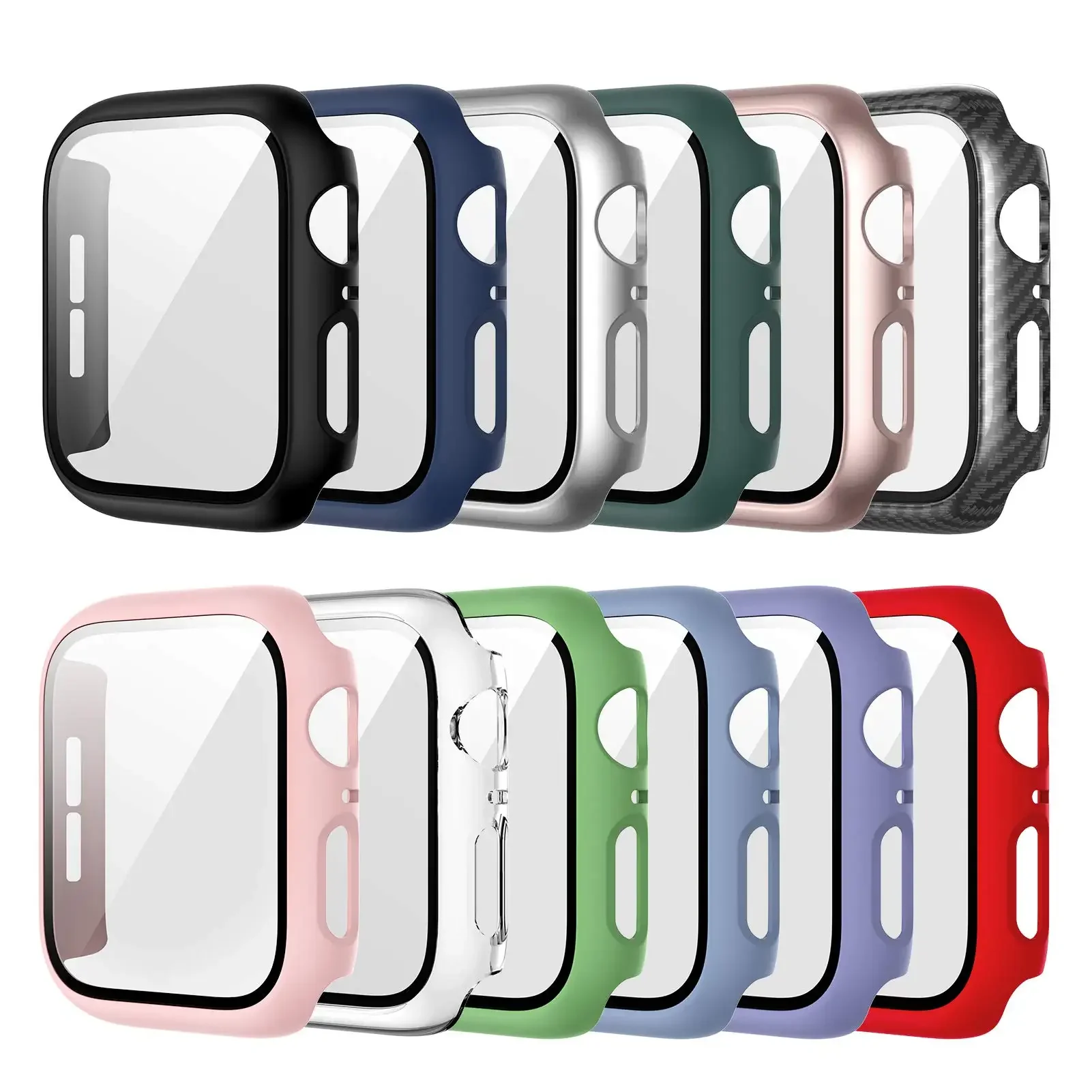 Gehard glas + cover voor Apple - Smartwatch Icon recensie en prijs