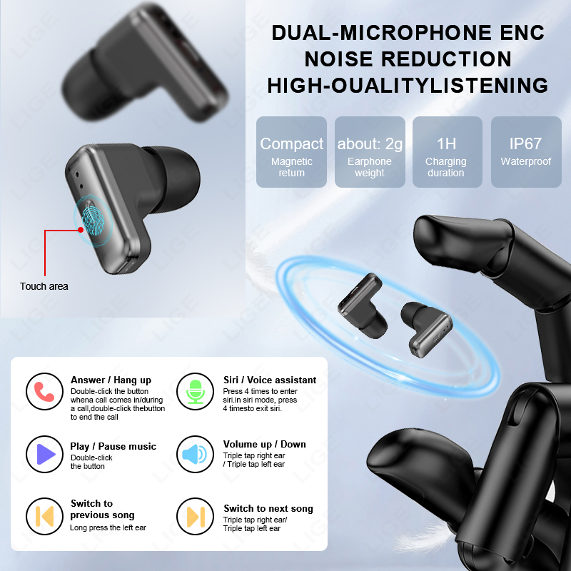 LUIK TWS 2-in-1 headset Smart  - Smartwatch Headset recensie en prijs
