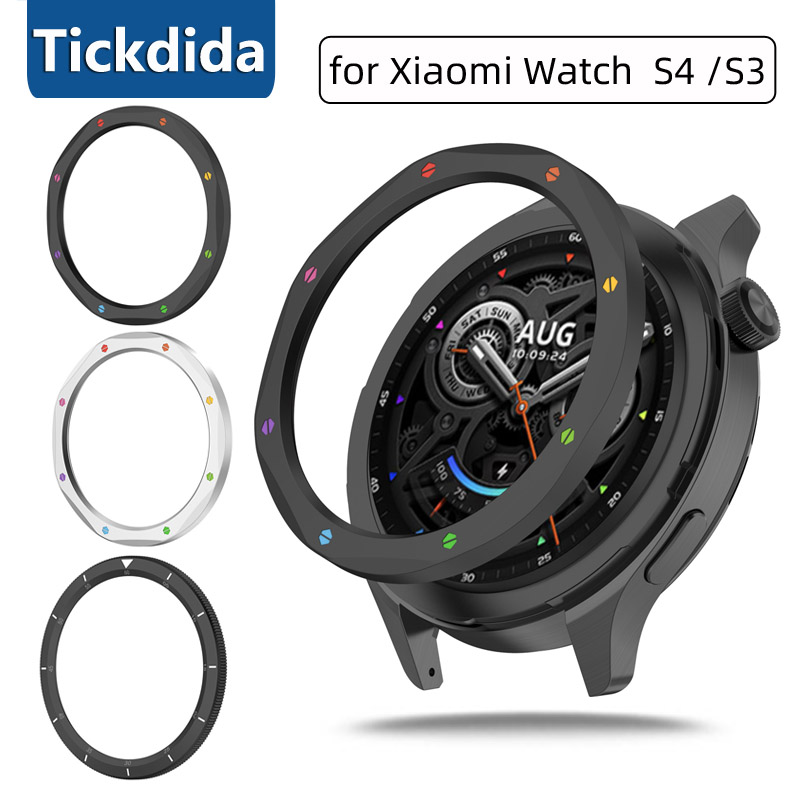 Metalen Bezel Ring Case Voor X - Xiaomi Smartwatch S4 Accessories recensie en prijs
