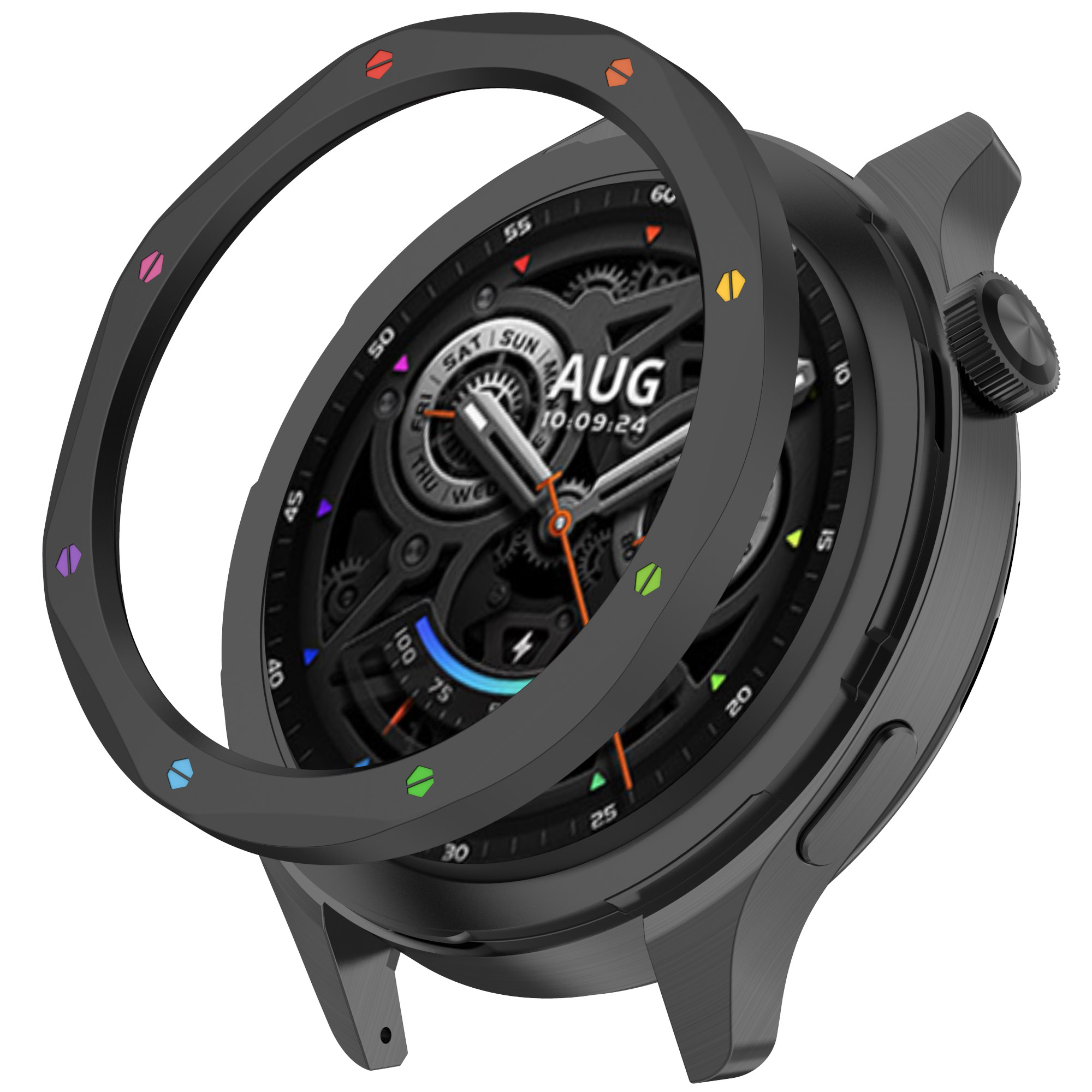 Metalen Bezel Ring Case Voor X - Xiaomi Smartwatch S4 Accessories recensie en prijs