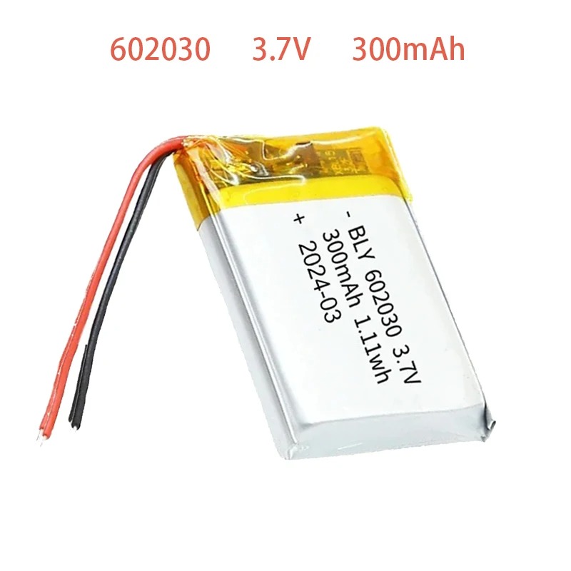 062030 3.7V 300mAh LiPo-batter - Smartwatch Headset recensie en prijs